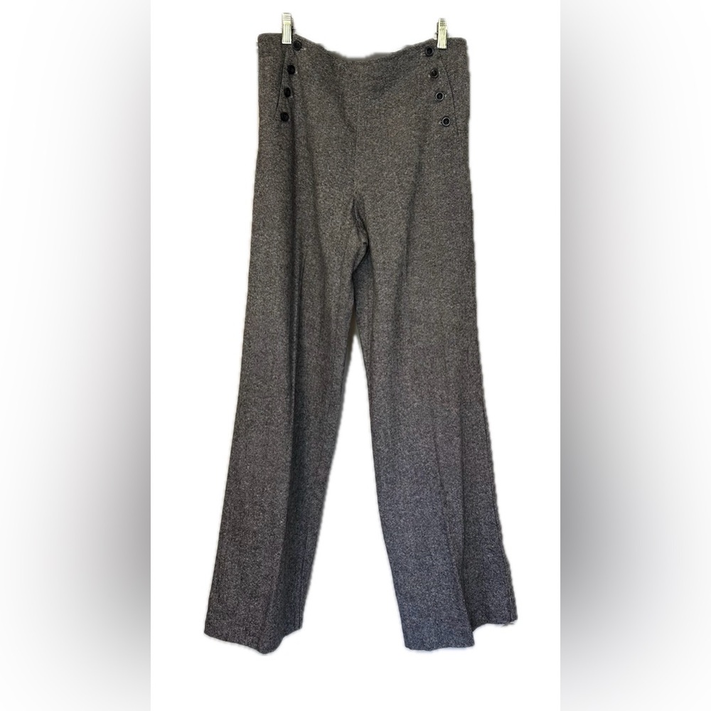 J. Crew Sailor Wool Pants. Size 10. - Picture 3 of 12